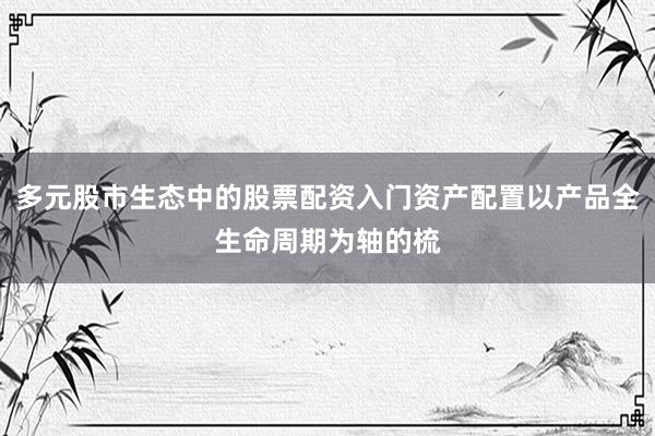 多元股市生态中的股票配资入门资产配置以产品全生命周期为轴的梳