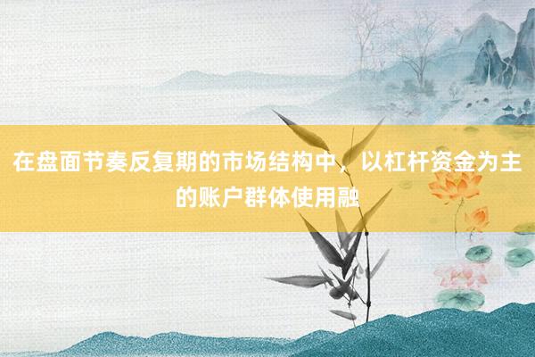 在盘面节奏反复期的市场结构中，以杠杆资金为主的账户群体使用融
