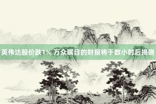 英伟达股价跌1% 万众瞩目的财报将于数小时后揭晓